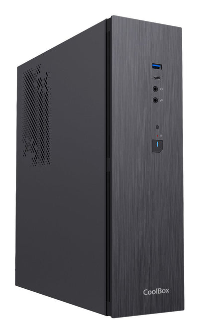 Coolbox PC Case microATX Slim T370 With FTE.BASIC500GR-T COO-PCT370-1 — image 1