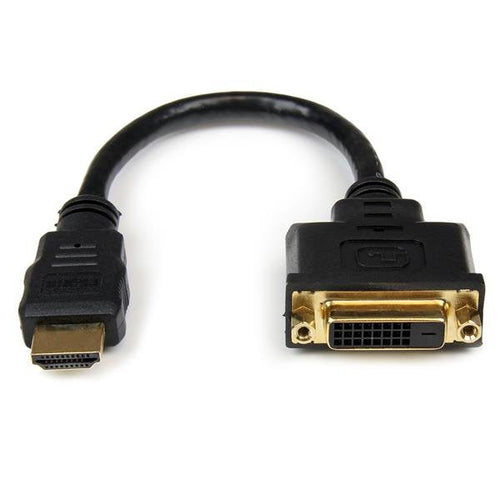 StarTech Adapter HDMI a DVI-d M/H 0.20M Black HDDVIMF8IN — image 1
