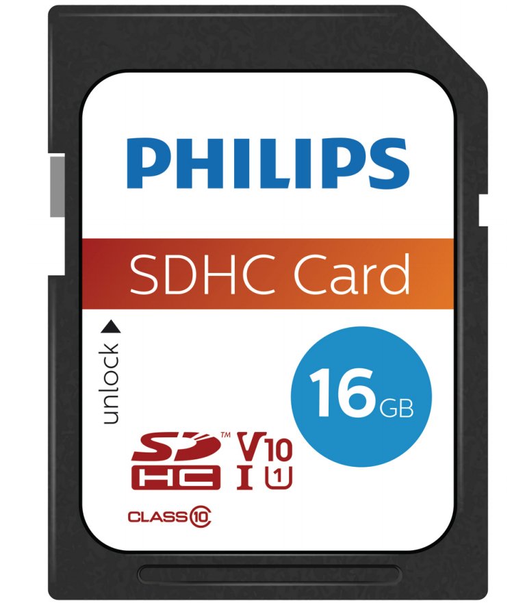 Philips SD Sdhc Card 16GB Card Class 10