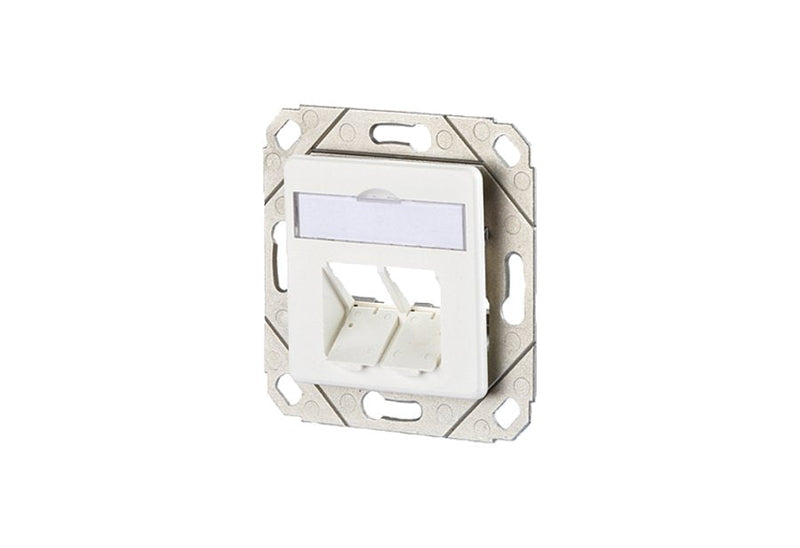 Metz Connect Módulo Socket Connection Upk 2 Port Without Equipar White Puro