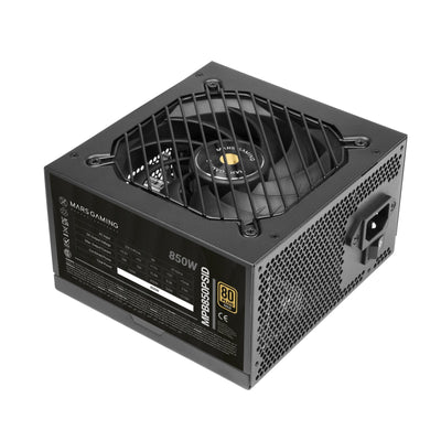 Mars Gaming Power Supply 850W MPB850PSID ATX3.1 80 + Gold Pfc Activo PCIE5.1 12V-2X6 Dc-dc Digital Smd Black — image 1
