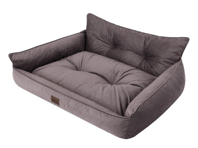 Hano Dog & Cat Bed with Removable Cover – Brown, XXXL