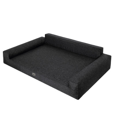 Mano Dog Bed with Removable Cover – Black, XXL