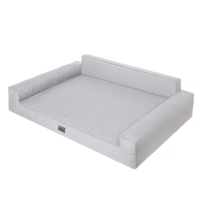 Mano Dog Bed with Removable Cover – Grey, XL