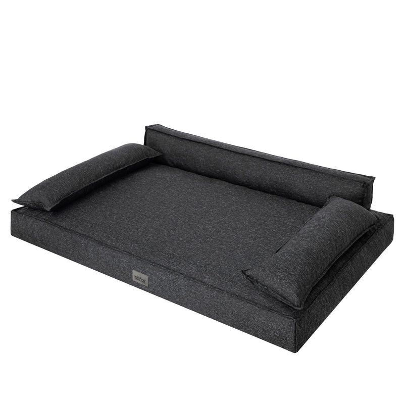 Winoo Dog Bed with Removable Cover – Black L
