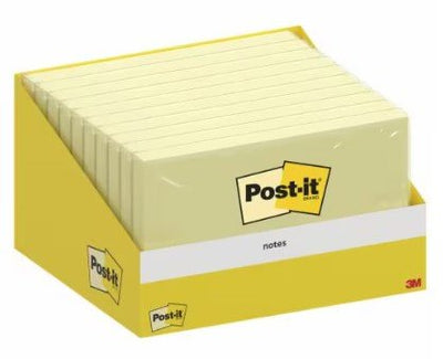 Post-it Bloc 100 Notas Adhesivas Removibles Canary Yellow 76X127MM - Paper With Certificacion Pefc - 710009088 — image 1