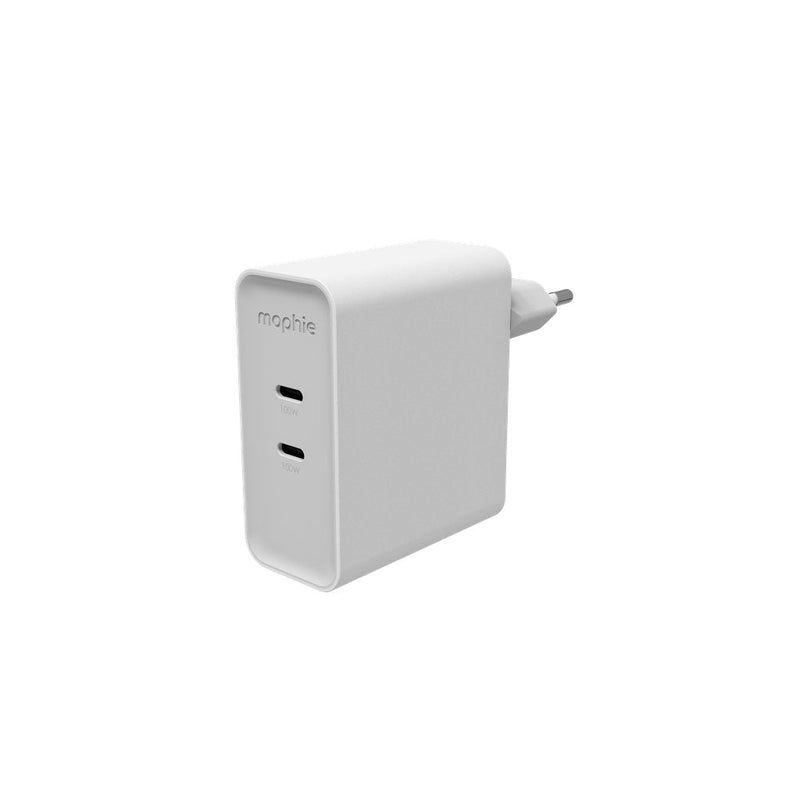 Zagg Mophie Power Supply GaN 100W 2X Usbc 2026 White