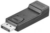 Goobay DisplayPort Hdmi™ Adapter 1.1, Chapado Oro — image 1