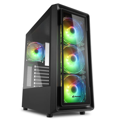 Sharkoon PC Case TK4 RGB Gaming TK4 Rg With — image 1