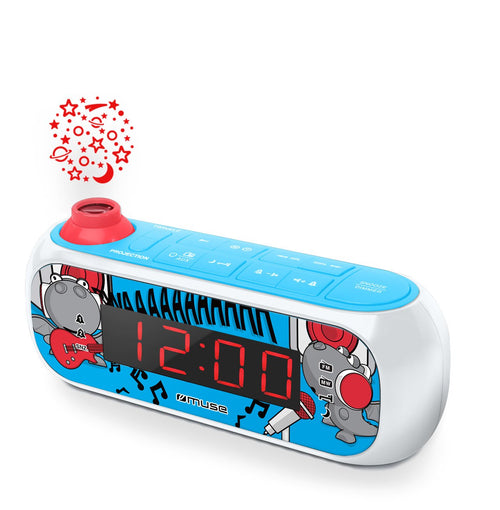 Muse Radio Watch M-167KDB Blue With Projector — image 1