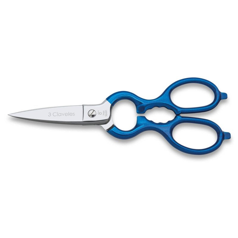 3 Claveles - Scissors Cocina Profesionales Varios Usos 8 20CM, Steel Forjado Caliente