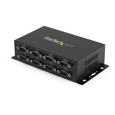 StarTech Adapter Hub USB a 8 Ports Serie RS232 Industrial — image 1