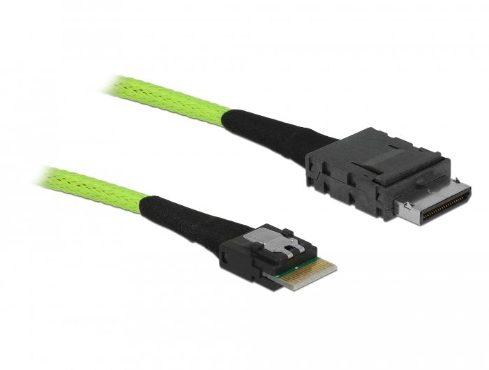 Delock 85755 Cable Oculink PCIE SFF-8611 Slim Sas SFF-8654 1M