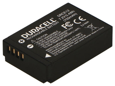 Duracell Digital Camera Battery 7.2V 750MAH Canon LP-E12 DRCE12 — image 1