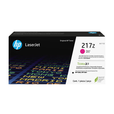 HP Cartridge Genuine Toner Laserjet 217Z Ultra High Capacity Magenta — image 1