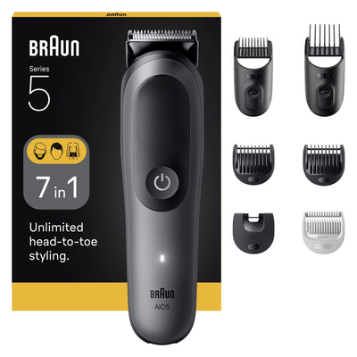 Braun AIO5520 All-in-one Trimmer, Black — image 1