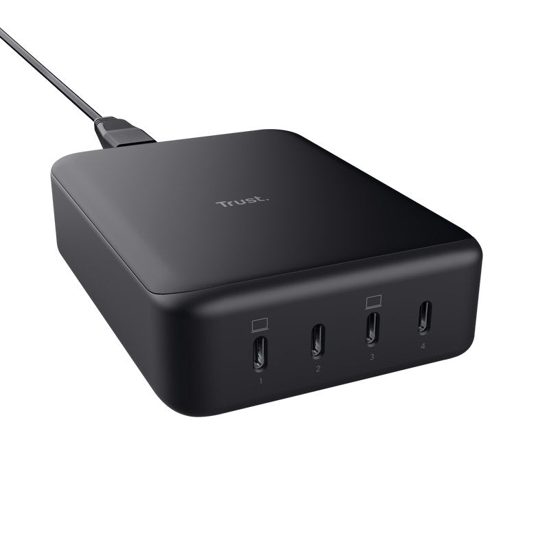 Trust Charger Desktop Maxo 4x USB Type-c 240W Compatible With Laptops