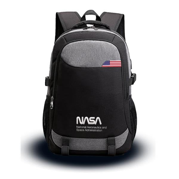 Nasa Backpack Travel Black