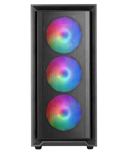 Mars Gaming Box Semitorre ATX Mc-air Black Bahías INT:2X3'5, 2X2'5/ 1XUSB3.0/ 2XUSB2.0/ Audio In/Out/ Sistema  — image 1