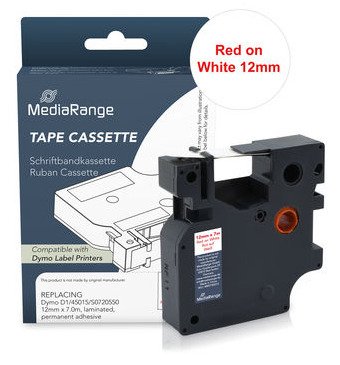 Mediarange Tape Labeller Dymo D1/45010/S0720500 12MMX7M Sw — image 1