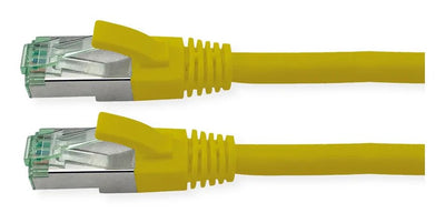 Roline Rm Network Cable CAT.6A S FTP (pimf), Yellow 0,3M — image 1