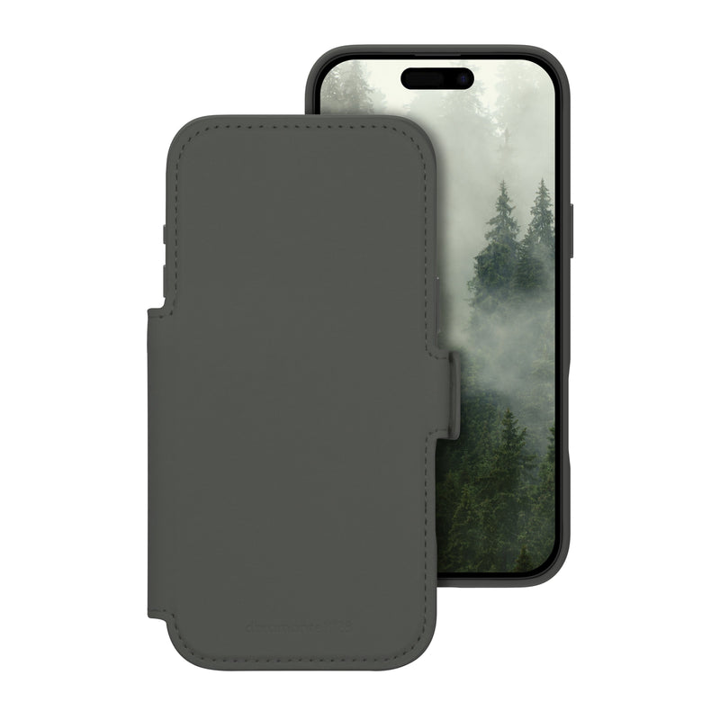 DBRAMANTE1928 Lynge Case With Cover Phone Mobile Phone Compatibilidad With Magsafe Sombra Bosque Apple Iphone