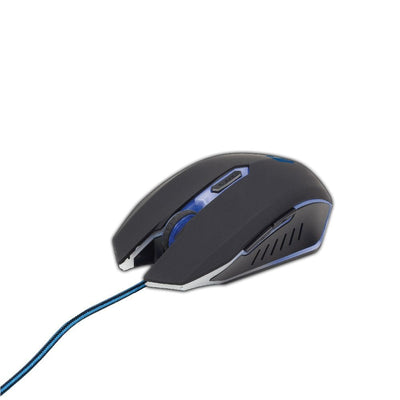 Gembird Mouse Gaming 2400DPI 6 Buttons USB 1.30M LED Blue MUSG-001-B — image 1