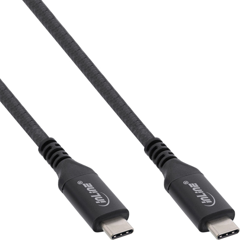 Inline Cable USB4, USB Type-c Male/Male Black 0,5M