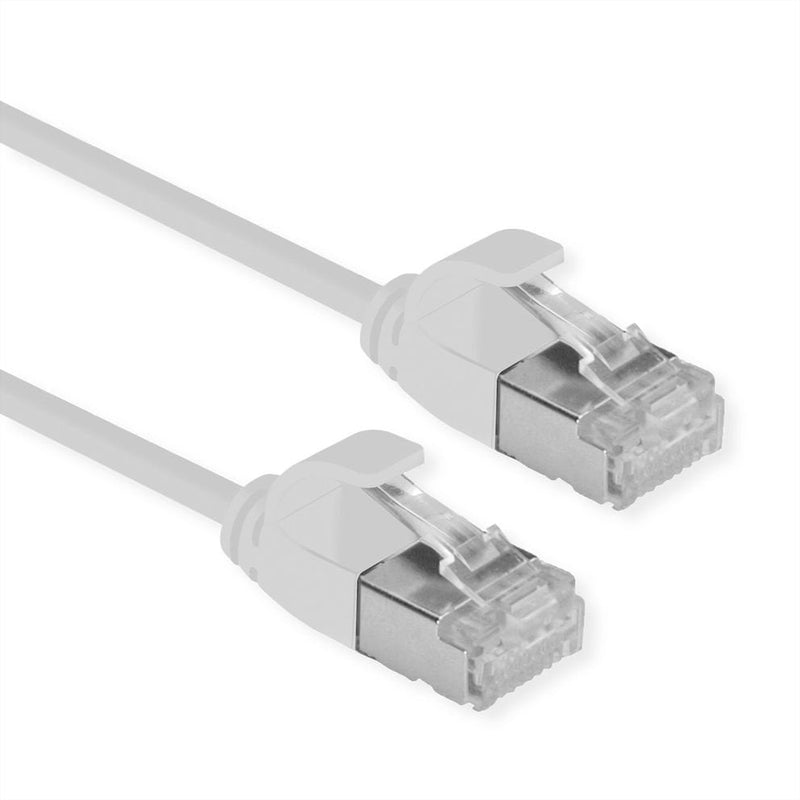 Roline Verde U FTP Network Cable CAT.6A (class Ea), Lsoh, Slim, Gris 2M