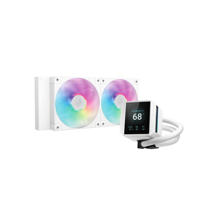 Deepcool Disipador Ref Liquida Mystique 240 White — image 1