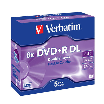 Verbatim Dvd + R Double Capa 8X 8.5GB Tarrina 5 43541 (20) — image 1