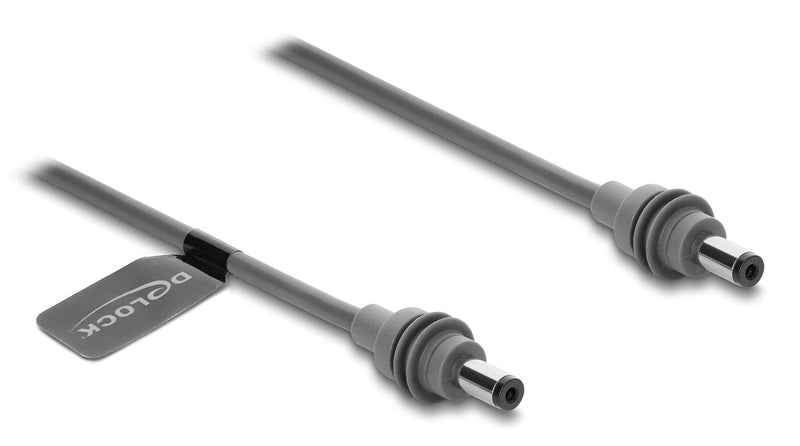 Delock DC 5,5 X 2,1MM a DC 5,5 X 2,1MM Cable Compatible With Starlink Mini, 3M Grey