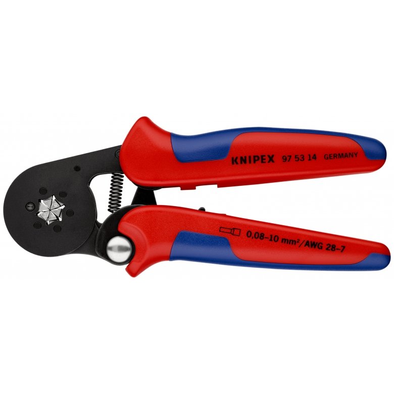 Knipex Pliers Entallar 97 53 14 Sb Red/Blue With Input Side 97 53 14 Sb