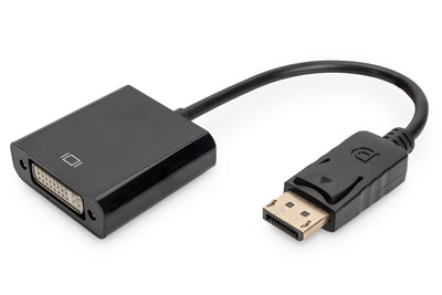 Digitus Cable Adapter DisplayPort a DVI 15CM Black — image 1