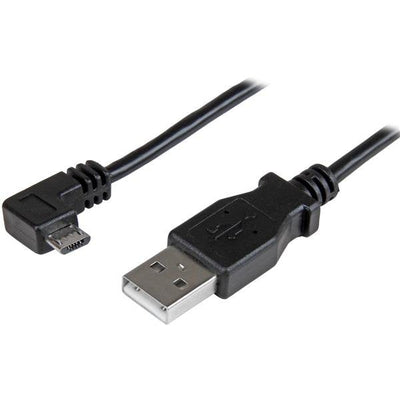 Cable 0.5M Micro USB Acodado Cabl Derecha Smartphones — image 1