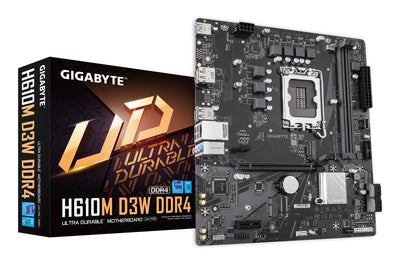 Gigabyte Motherboard H610M D3W S1700 MATX DDR4 — image 1