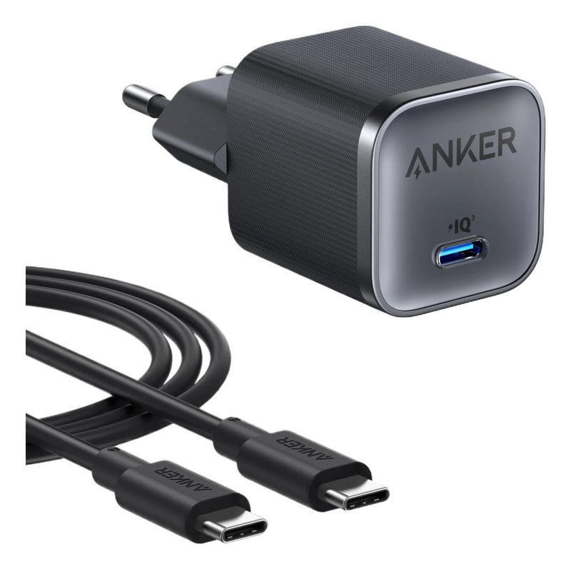 Charger Anker Nano GaN 45W 1x USB-C Black 1 USB-C