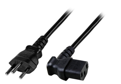 Efb Cable Power Schweiz Type 12 - C13 90°,SW,1.8M,3X0.75MM — image 1
