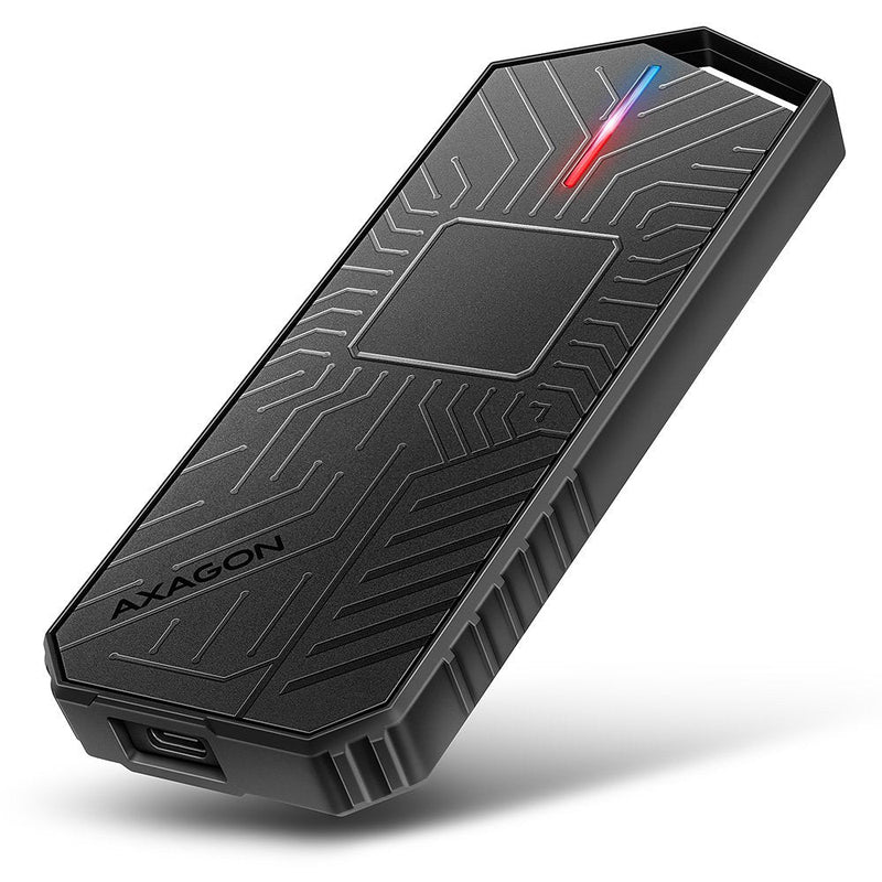 Axagon EEM2-GAM USB-C 10Gbps - NVMe & SATA SSD Game M.2 Box