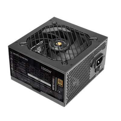 Mars Gaming Power Supply MPB1000SI 1000W 24-PIN ATX Black — image 1