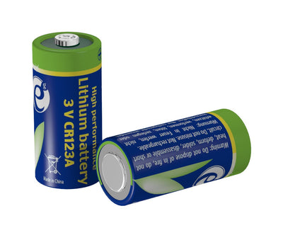 Energenie Gembird EG-BA-CR123-01 Lithium CR123 Battery, 3V, Blister — image 1