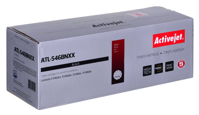 Activejet Cartridge Toner ATL-546BNXX Printers Lexmark Reemplazo Lexmark C546U1KG Supreme 8000 Páginas Black — image 1