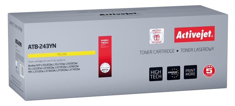 Activejet ATB-243YN Brother TN-243Y Yellow