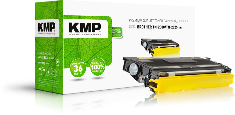 Kmp Toner Compatible Brother TN-2000/TN2000 Comp. Black 2500 S. B-T10