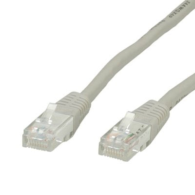 Value Network Cable KAT.6 Class And UTP Grey 10M — image 1