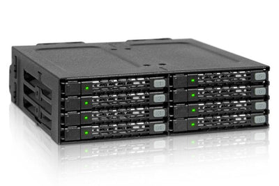 Icy Dock MB998SP-B Panel Bahía Hard Drive Black — image 1