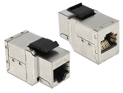 Delock Keystone Module RJ45 Female RJ45 Female CAT.6A — image 1