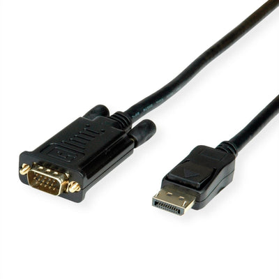 Value Cable DisplayPort-VGA, DP St - VGA St, Black 2M — image 1