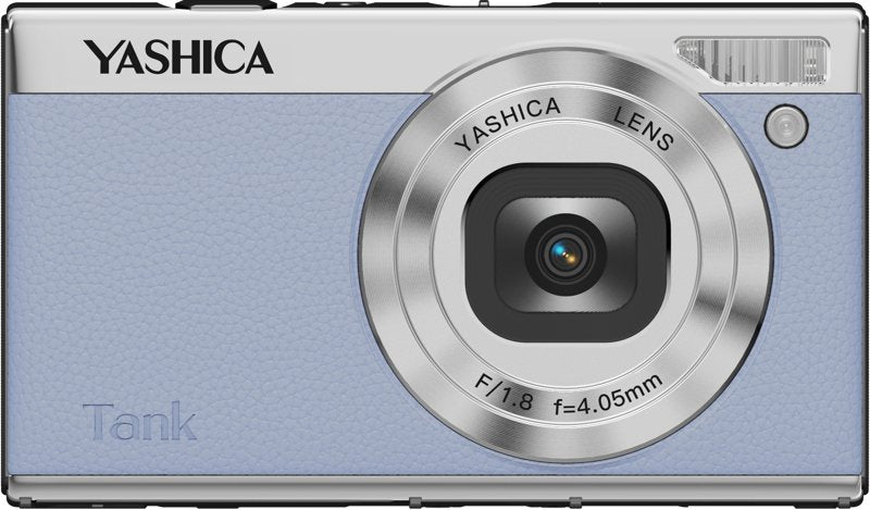 Yashica Camera Digital Tank Compacta Blue Cielo