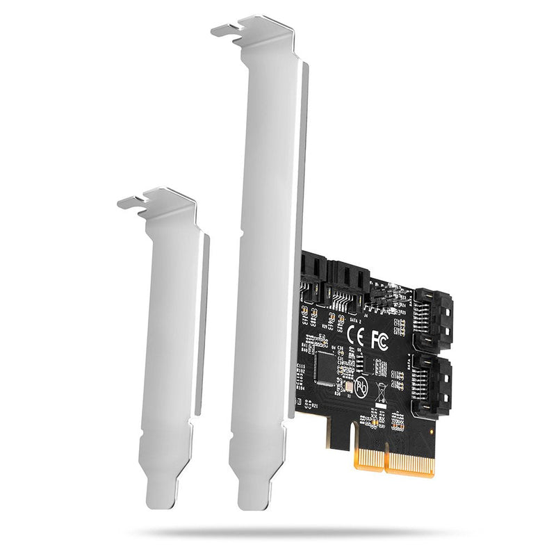 Axagon PCES-SA4X4 PCIE Controller - 4X SATA 6G Intern + Low Profile Blende